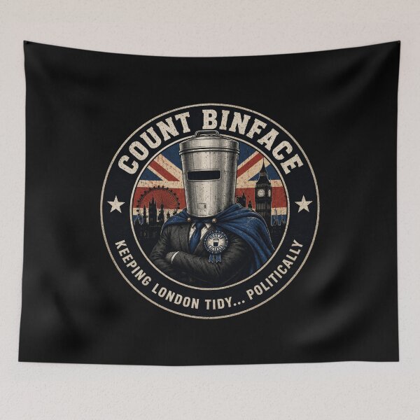 Item preview, Count Binface designed and sold by BlockyBeasts.