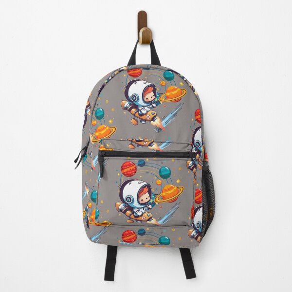 Item preview, Cute Chibi Astronaut Space Cartoon Rocket Adventure designed and sold by Szpaku desart .