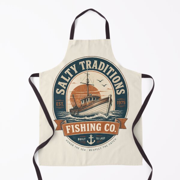 Item preview, Salty Traditions Fishing Co designed and sold by VINTAGE BY LAMBERTINY .
