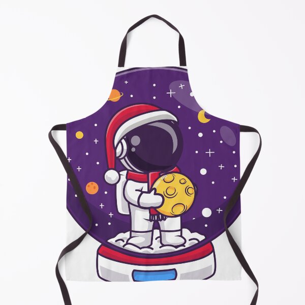 Item preview, Cute Christmas Space Astronaut Snowglobe designed and sold by RiderSpoon.