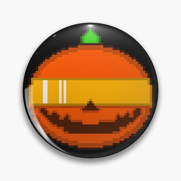 Item preview, Retro Cyberpunk Pumpkin with Futuristic Glasses designed and sold by RetroRlx.
