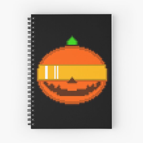 Item preview, Retro Cyberpunk Pumpkin with Futuristic Glasses designed and sold by RetroRlx.