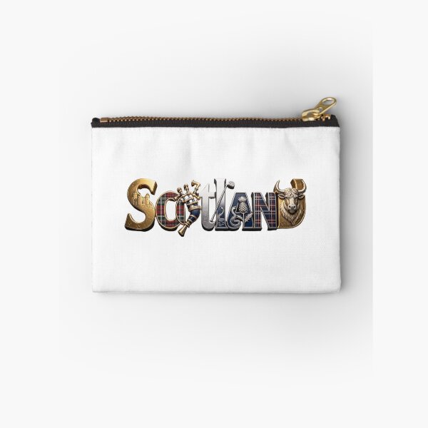 Item preview, Scotland Heritage Typography – Scottish Icons Travel Design designed and sold by VladisWorld.