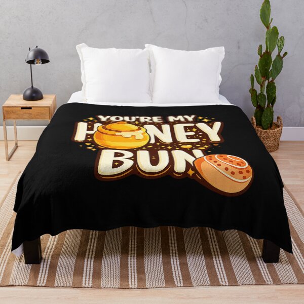 Item preview, You're My Honey Bun | Cute Bee & Baking Pun | Sweet Love Valentine's Design designed and sold by Genius Geek.