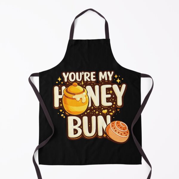Item preview, You're My Honey Bun | Cute Bee & Baking Pun | Sweet Love Valentine's Design designed and sold by Genius Geek.