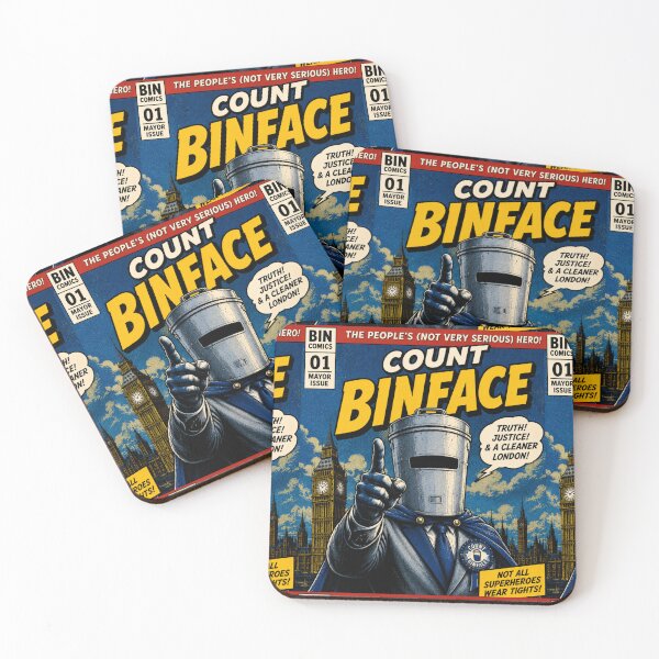 Item preview, Count Binface designed and sold by BlockyBeasts.