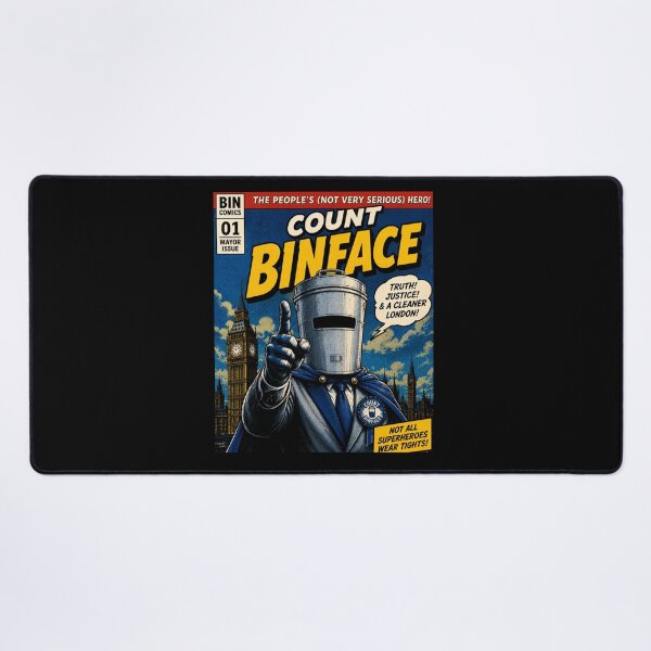 Item preview, Count Binface designed and sold by BlockyBeasts.