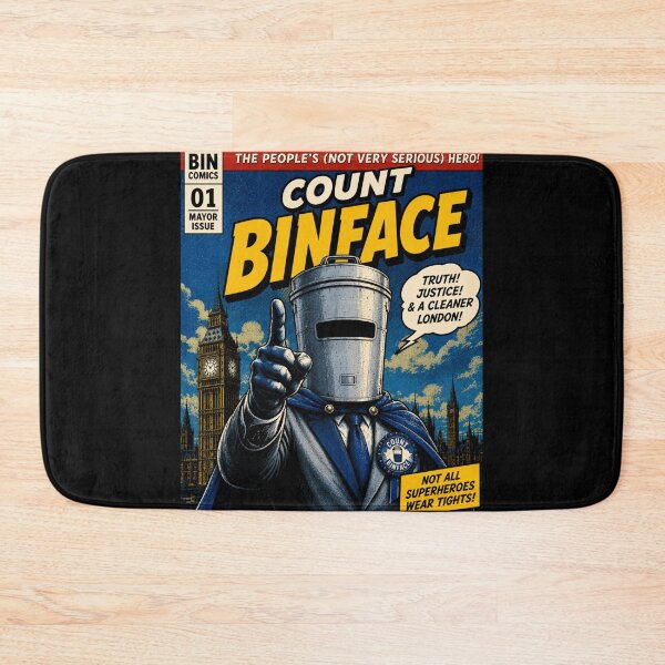 Item preview, Count Binface designed and sold by BlockyBeasts.