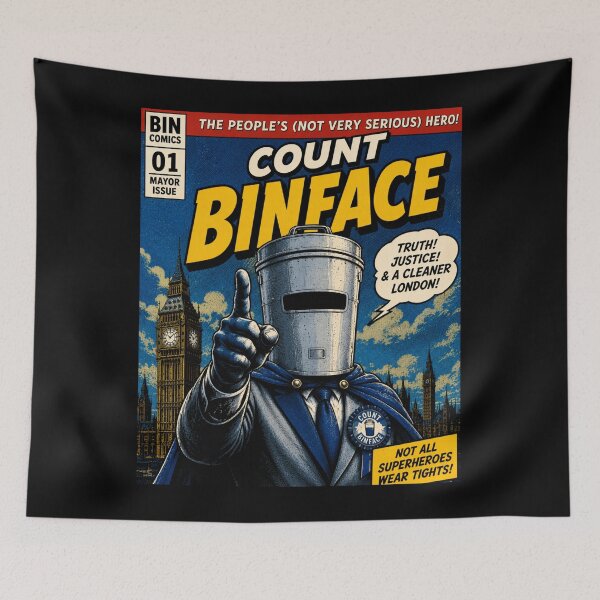 Item preview, Count Binface designed and sold by BlockyBeasts.
