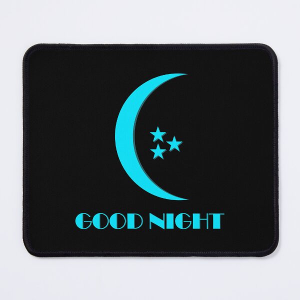 Item preview, Good Night Minimalist Crescent Moon and Stars designed and sold by VOIDXX.