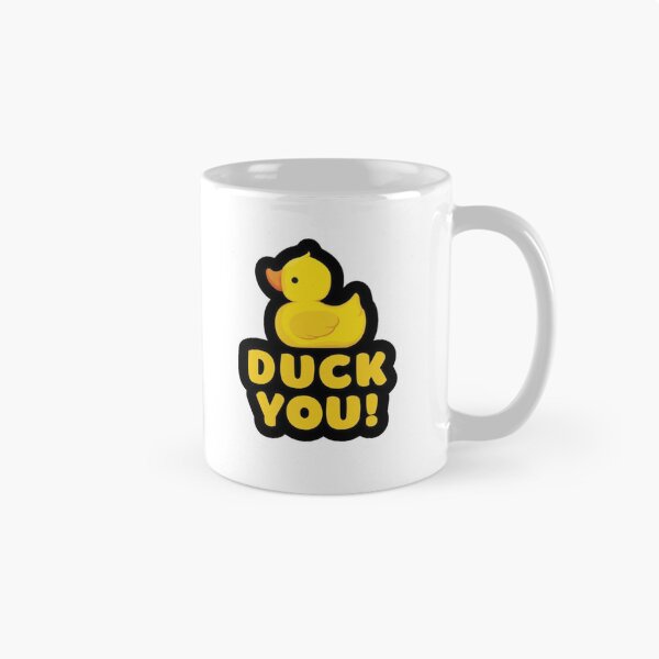 Item preview, Cute Funny Rubber Duck You Cartoon Pun designed and sold by Jo Graphics.