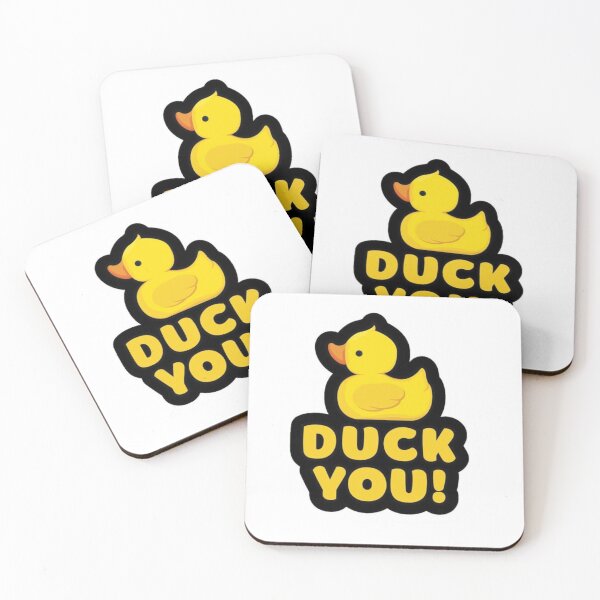 Item preview, Cute Funny Rubber Duck You Cartoon Pun designed and sold by Jo Graphics.