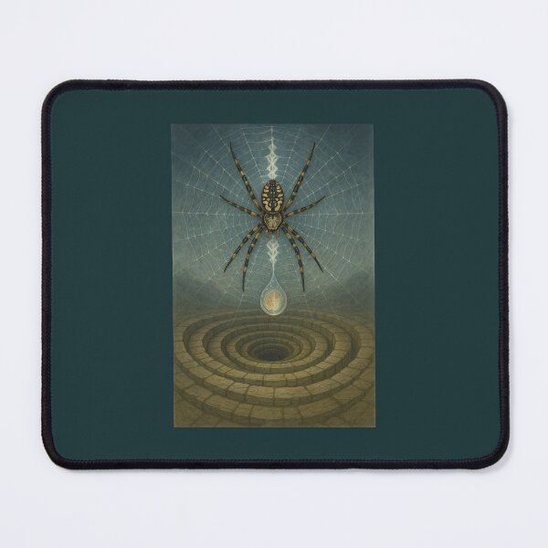 Item preview, The Spiral Well — Spider. Dewdrop. Ancient Well designed and sold by Xhessika Elemental Design.