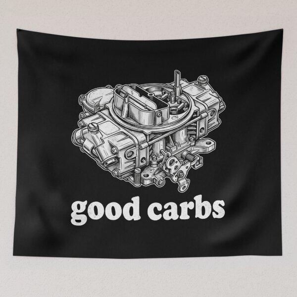 Item preview, Good Carbs 4 Barrel Carburetor Car Enthusiast Mechanic Car T-Shirt | Classic Muscle Car Graphic Gift designed and sold by Trendably.