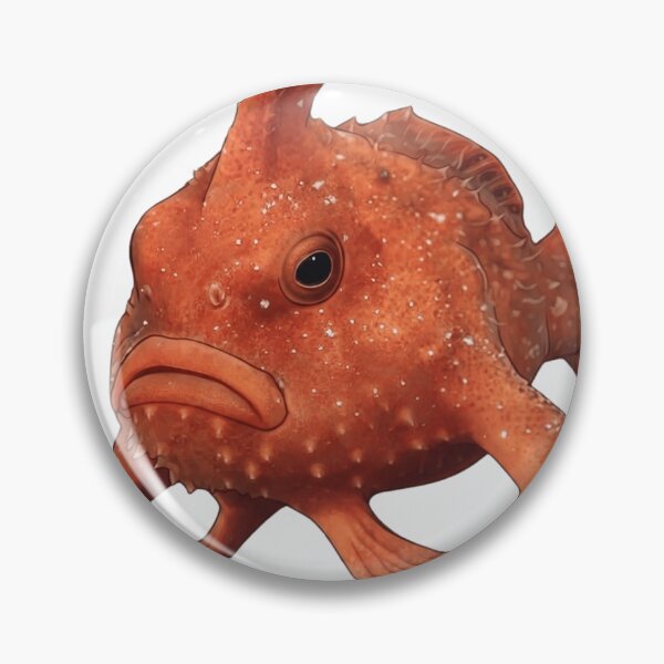 Item preview, Orange Painted Frogfish Deep Sea Creature designed and sold by Nadir071010.