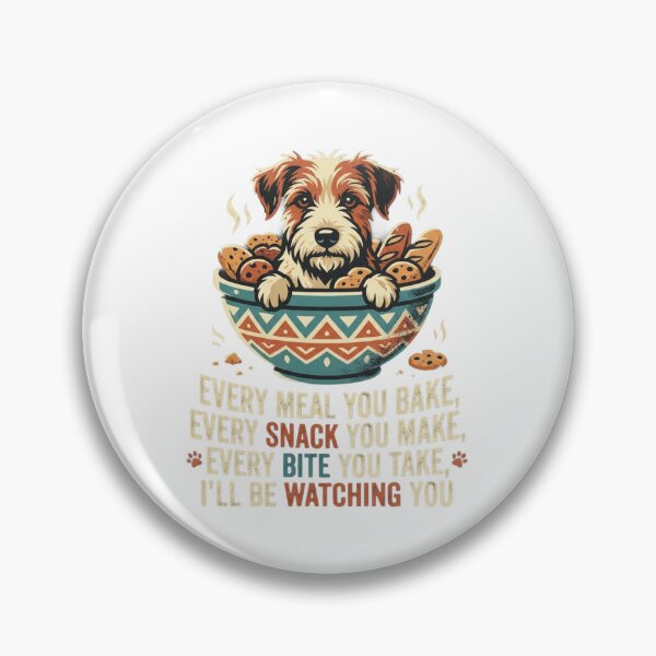 Item preview, Funny Dog Watching You Bake Vintage Terrier designed and sold by SiarheiYur.