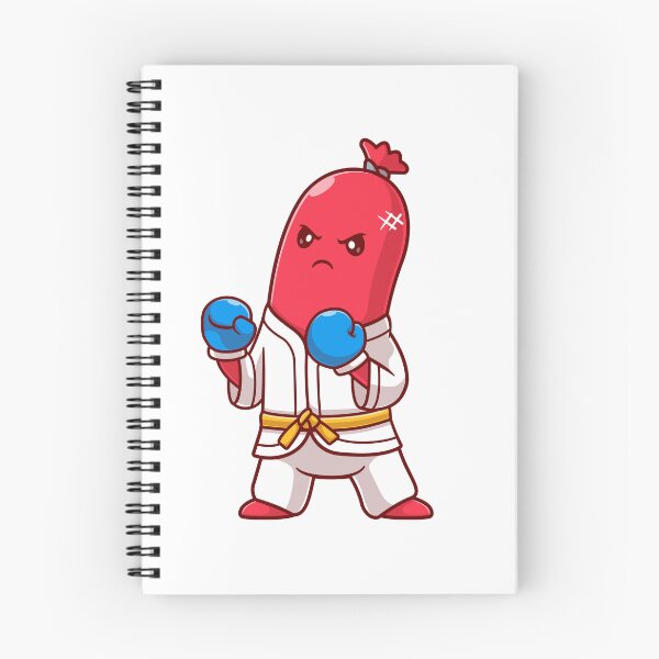Item preview, Cute Angry Sausage Fighting Mascot designed and sold by RiderSpoon.