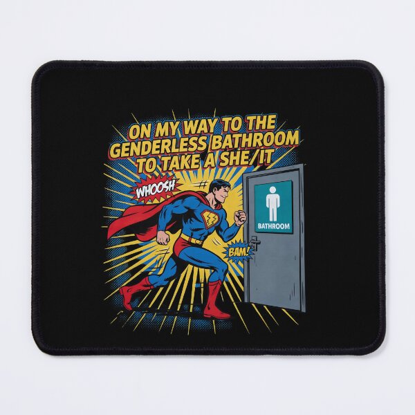 Item preview, On My Way to The Genderless Bathroom to Take a She/It Clever Wordplay designed and sold by Redgiant87x.
