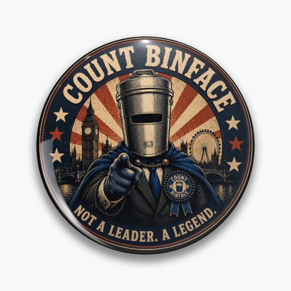 Item preview,  Count Binface designed and sold by BlockyBeasts.