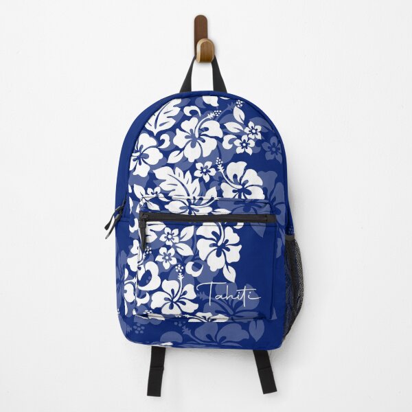 Item preview, Tifaifai Hibiscus – Navy Blue Hawaiian Floral designed and sold by Tahitifaifai.