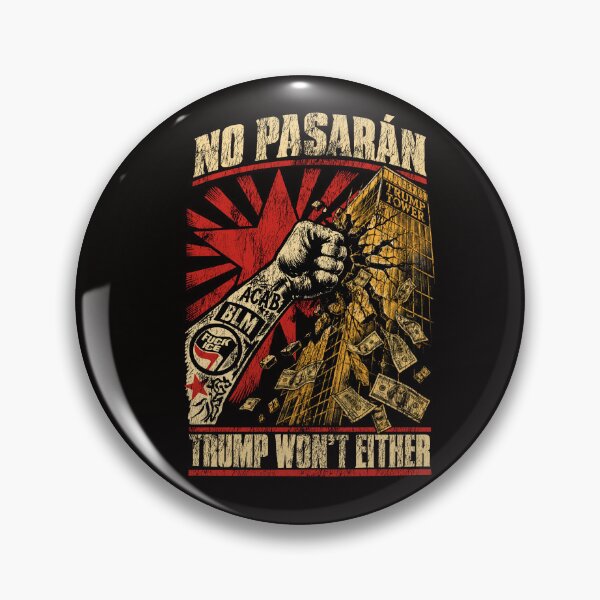 Item preview, No Pasarán - F*** Trump designed and sold by Furz183.