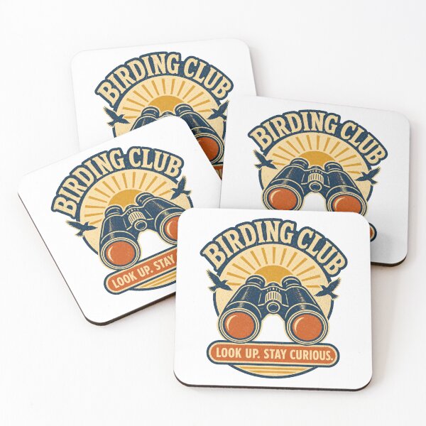 Item preview, Vintage Birding Club – Stay Curious designed and sold by brighiinfo.