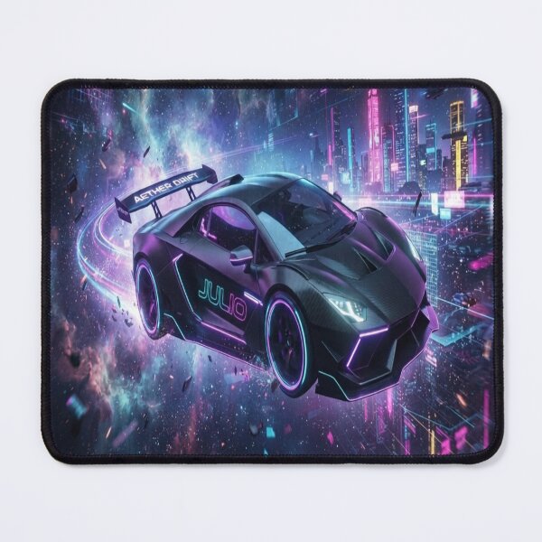 Item preview, car in space designed and sold by JMAVILA ART.