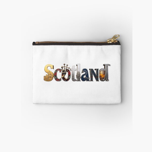 Item preview, Scotland Heritage Typography – Scottish Icons Travel Design designed and sold by VladisWorld.