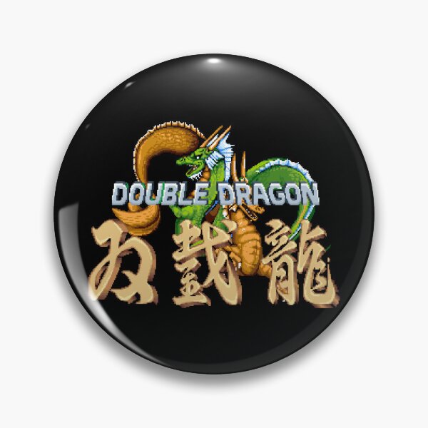 Item preview, Double Dragon Arcade Title Pixels designed and sold by ropified.