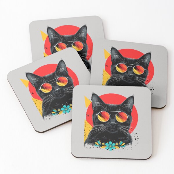 Item preview, ARTISTIC BLACK CAT designed and sold by BKDIGITALSHOP.