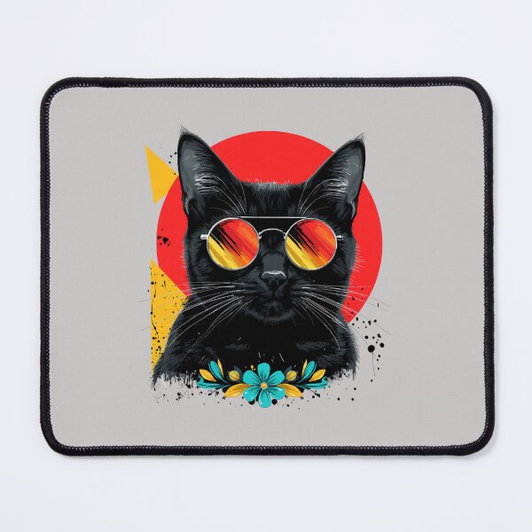 Item preview, ARTISTIC BLACK CAT designed and sold by BKDIGITALSHOP.