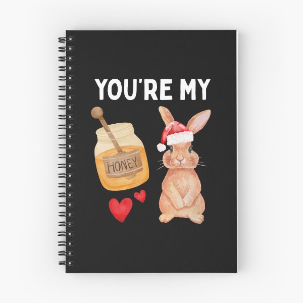 Item preview, You're My Honey Bunny Christmas | Cute Bee & Baking Pun | Sweet Love Valentine's Design designed and sold by Genius Geek.