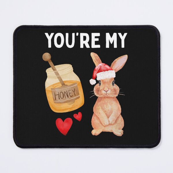 Item preview, You're My Honey Bunny Christmas | Cute Bee & Baking Pun | Sweet Love Valentine's Design designed and sold by Genius Geek.