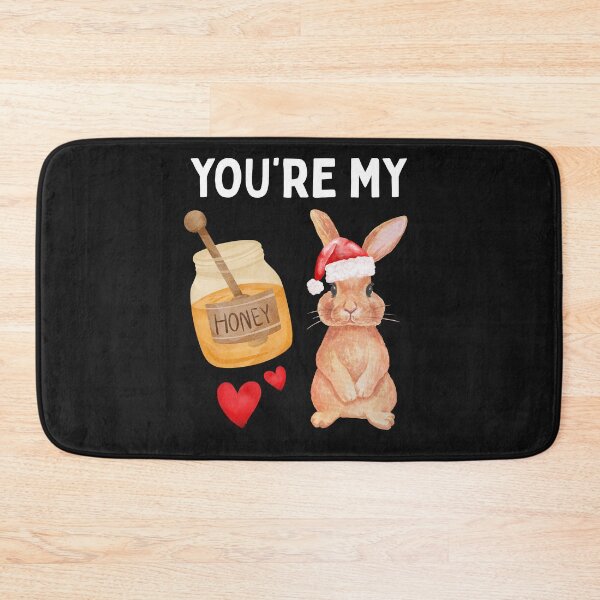 Item preview, You're My Honey Bunny Christmas | Cute Bee & Baking Pun | Sweet Love Valentine's Design designed and sold by Genius Geek.