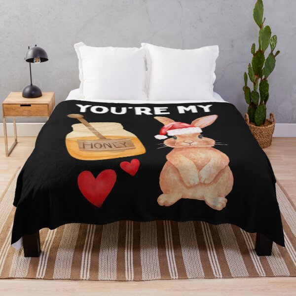 Item preview, You're My Honey Bunny Christmas | Cute Bee & Baking Pun | Sweet Love Valentine's Design designed and sold by Genius Geek.