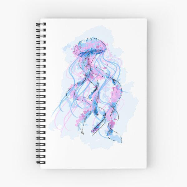 Item preview, Aesthetic Bioluminescent Jellyfish Neon Pastel Splash Ocean Design designed and sold by DreamerX.