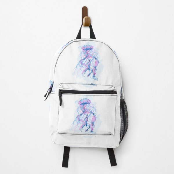 Item preview, Aesthetic Bioluminescent Jellyfish Neon Pastel Splash Ocean Design designed and sold by DreamerX.