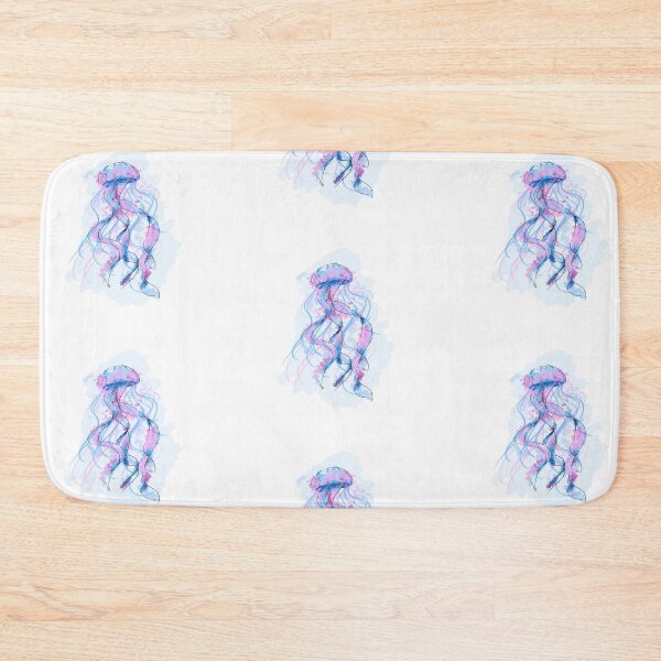 Item preview, Aesthetic Bioluminescent Jellyfish Neon Pastel Splash Ocean Design designed and sold by DreamerX.