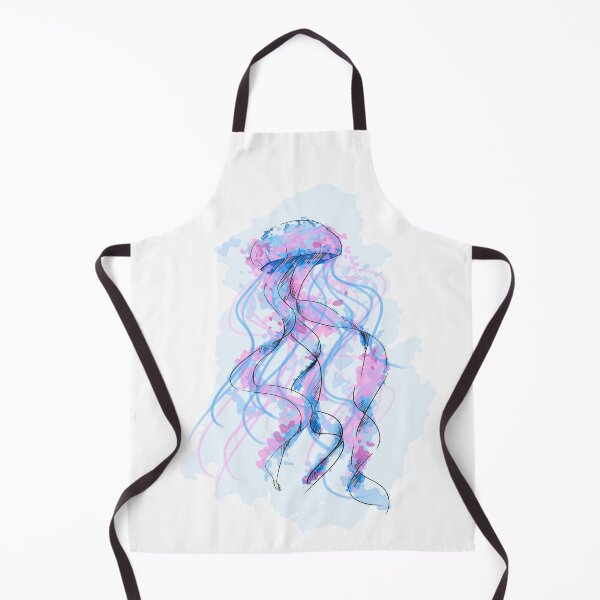 Item preview, Aesthetic Bioluminescent Jellyfish Neon Pastel Splash Ocean Design designed and sold by DreamerX.
