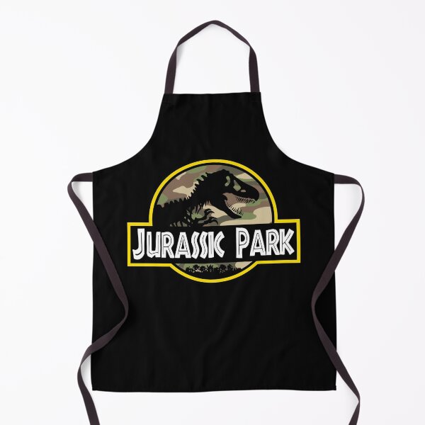Item preview, Jurassic logo safari pattern designed and sold by Blck-Acid-Devil.