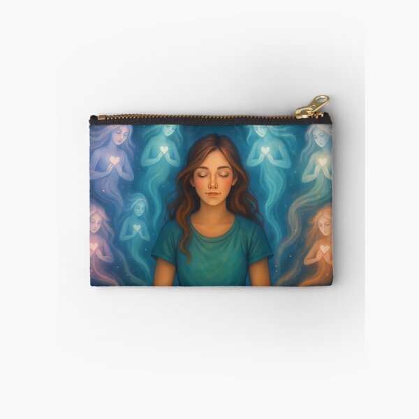 Item preview, Crystal Elemental Beings: Healing Love Meditation designed and sold by FriskyLemur.