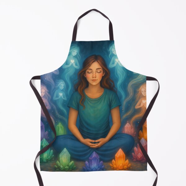 Item preview, Seres Elementales de Cristal: Meditación de Amor Sanador designed and sold by FriskyLemur.