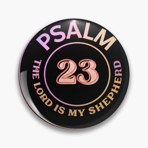 Item preview, Psalm 23 The Lord Is My Shepherd Christian Emblem designed and sold by digitalbob60.