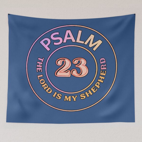 Item preview, Psalm 23 The Lord Is My Shepherd Christian Emblem designed and sold by digitalbob60.