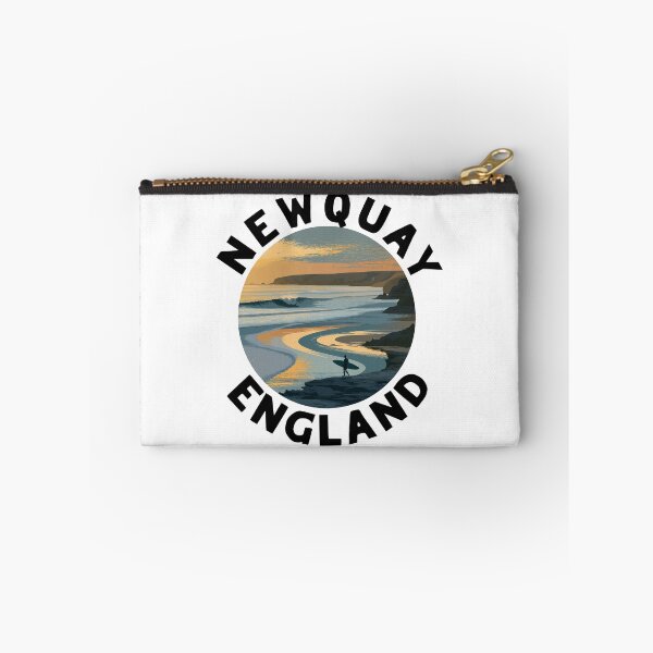 Item preview, Newquay – England (with Black Lettering) designed and sold by VelvetRoom.