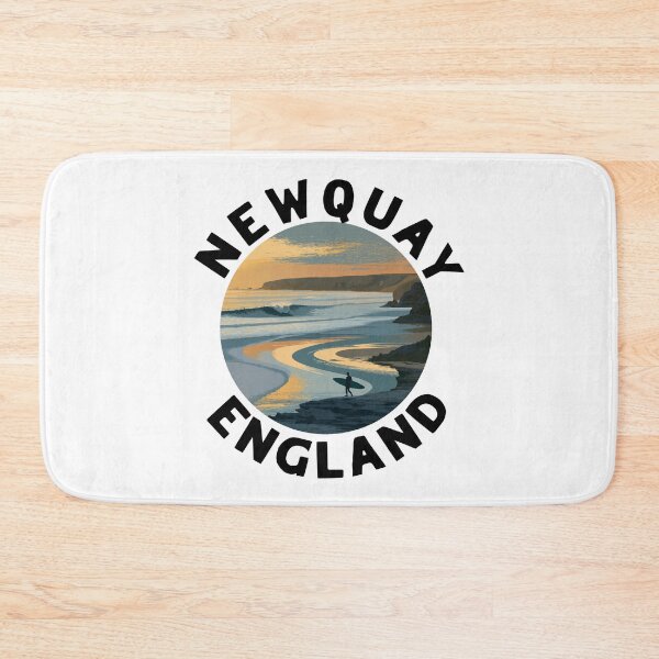 Item preview, Newquay – England (with Black Lettering) designed and sold by VelvetRoom.