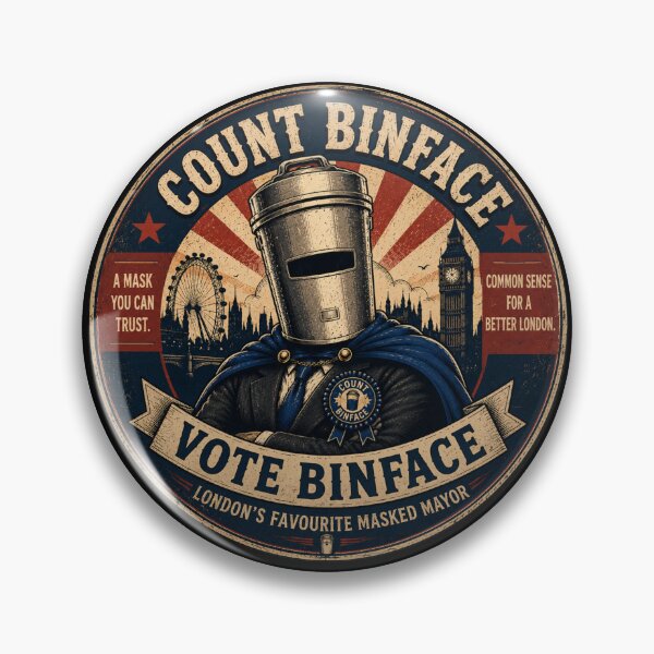 Item preview, Count Binface designed and sold by BlockyBeasts.