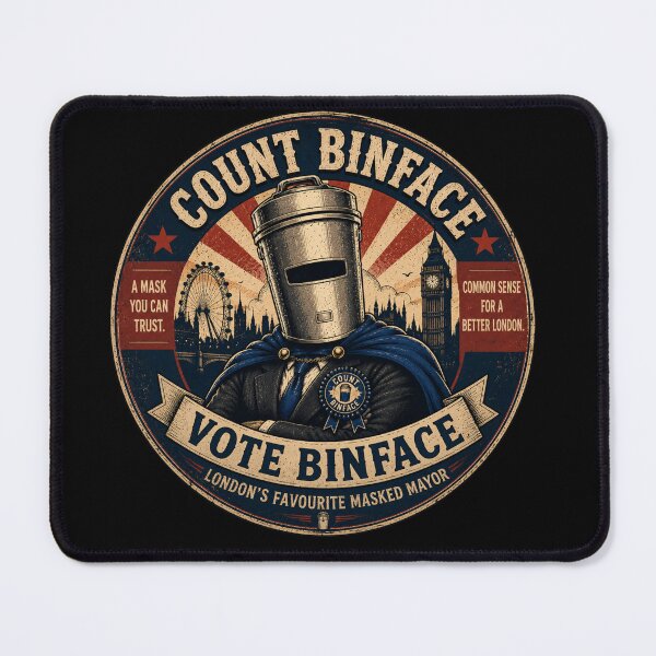 Item preview, Count Binface designed and sold by BlockyBeasts.