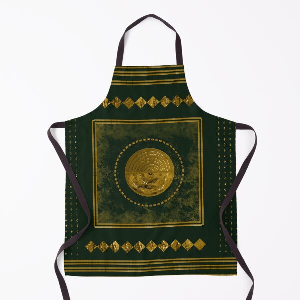 Item preview, Luxury Emerald and Gold Abstract Design | Modern Art Deco Geometric Art designed and sold by ThiagoSDantas.