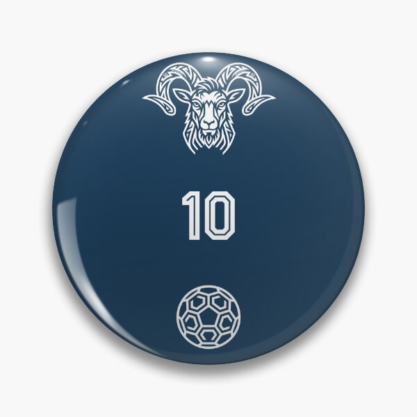 Item preview, Minimalist Football GOAT 10 Soccer Argentina designed and sold by KiwiRider.